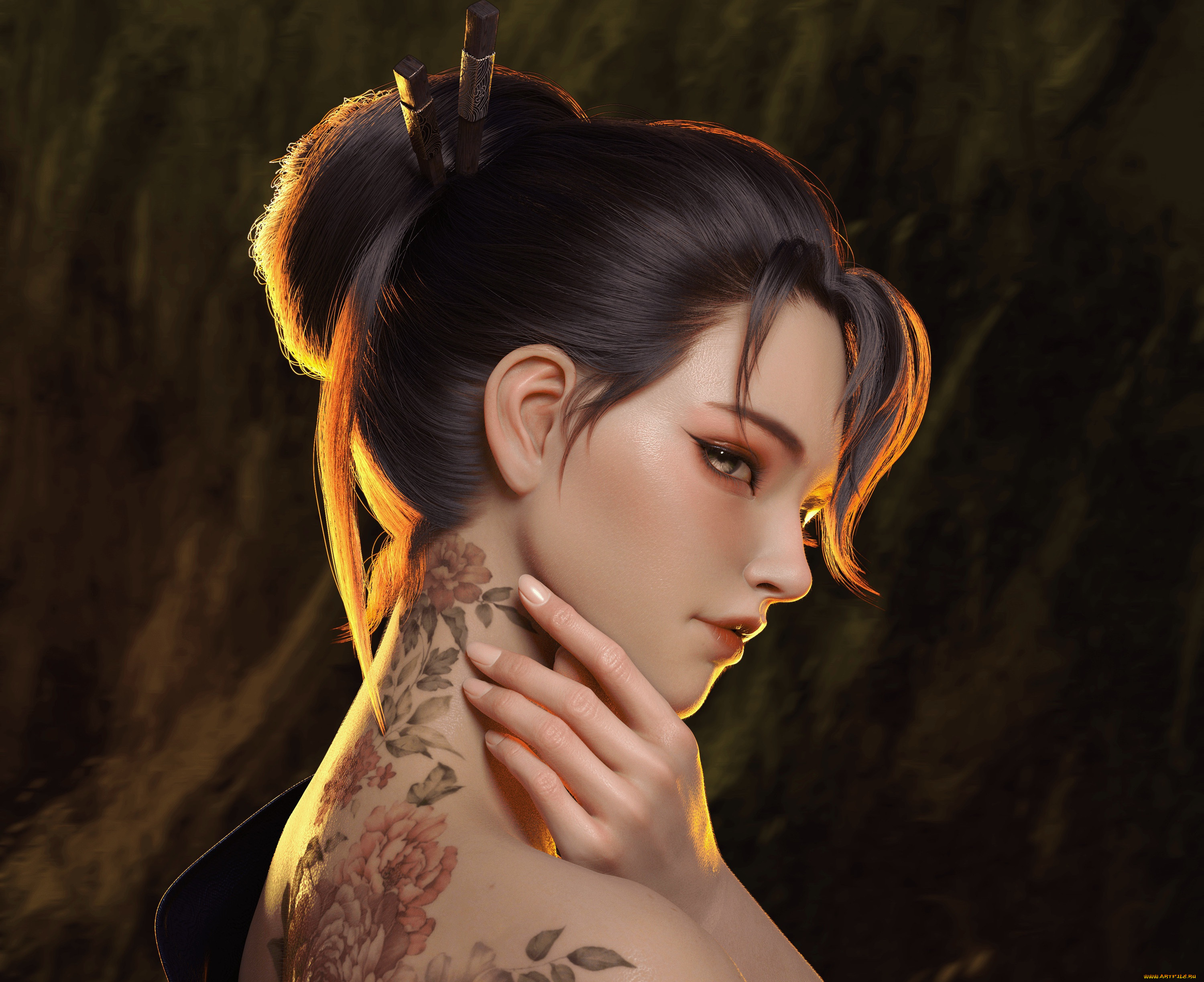 3 ,  , portraits, 
